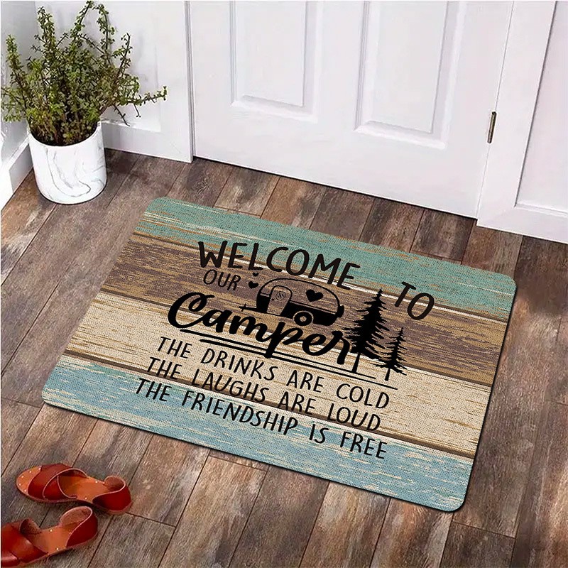 Outdoor Camping Quotes - Rustieke Camper Quote Style Multi Tone