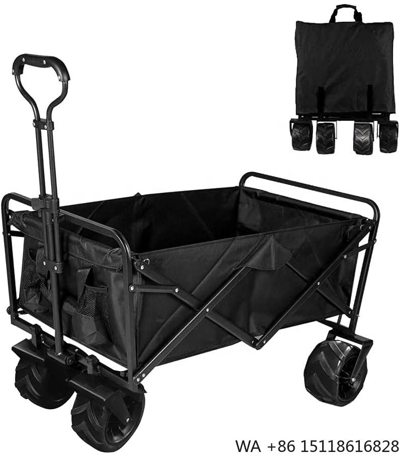 Camp Table Folding - Nieuwe grote capaciteit grote wielen remmen