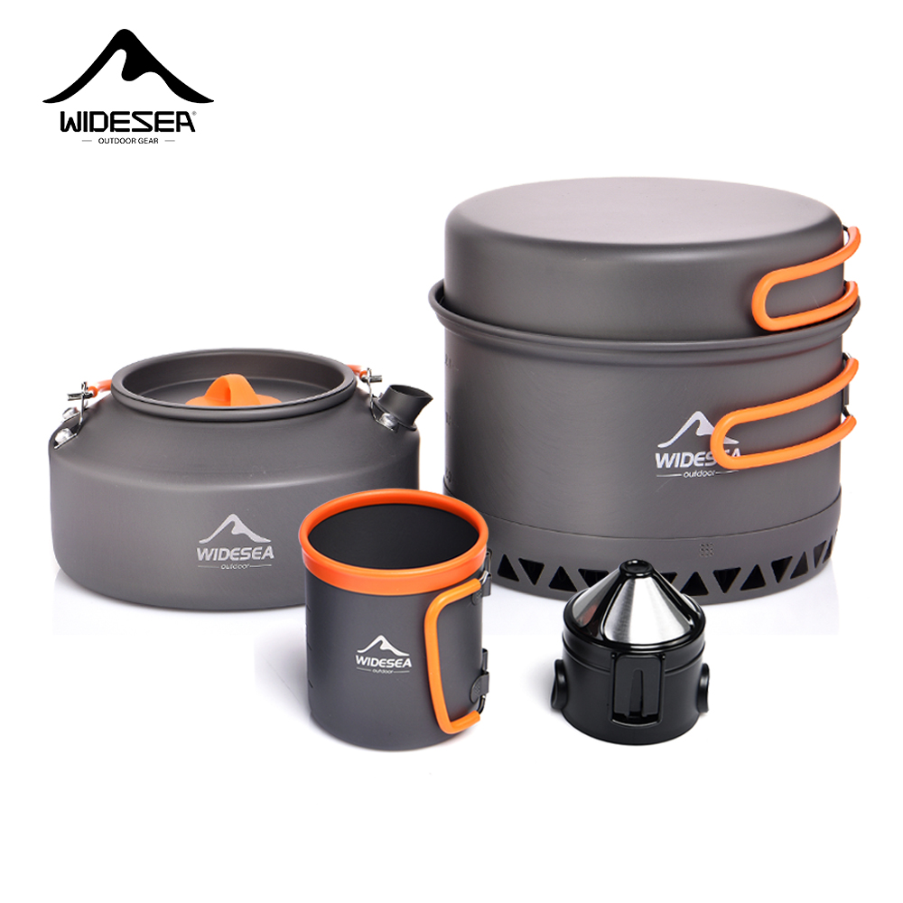 Outdoor Camping Uk - Campingservies Outdoor pannenset Potten Toeristische ketel
