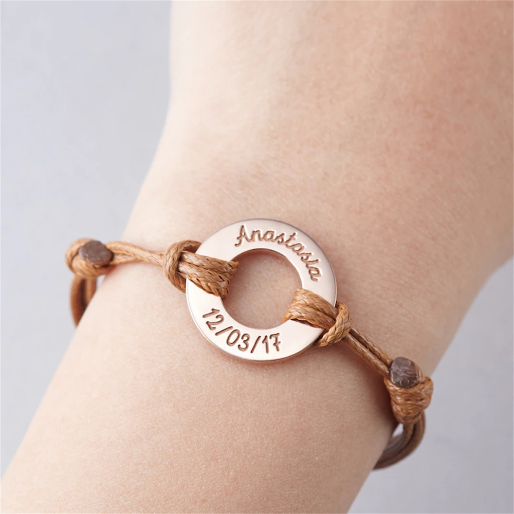 Paracord Bracelet - Gepersonaliseerde Touw Armband Voor Vrouwen 12