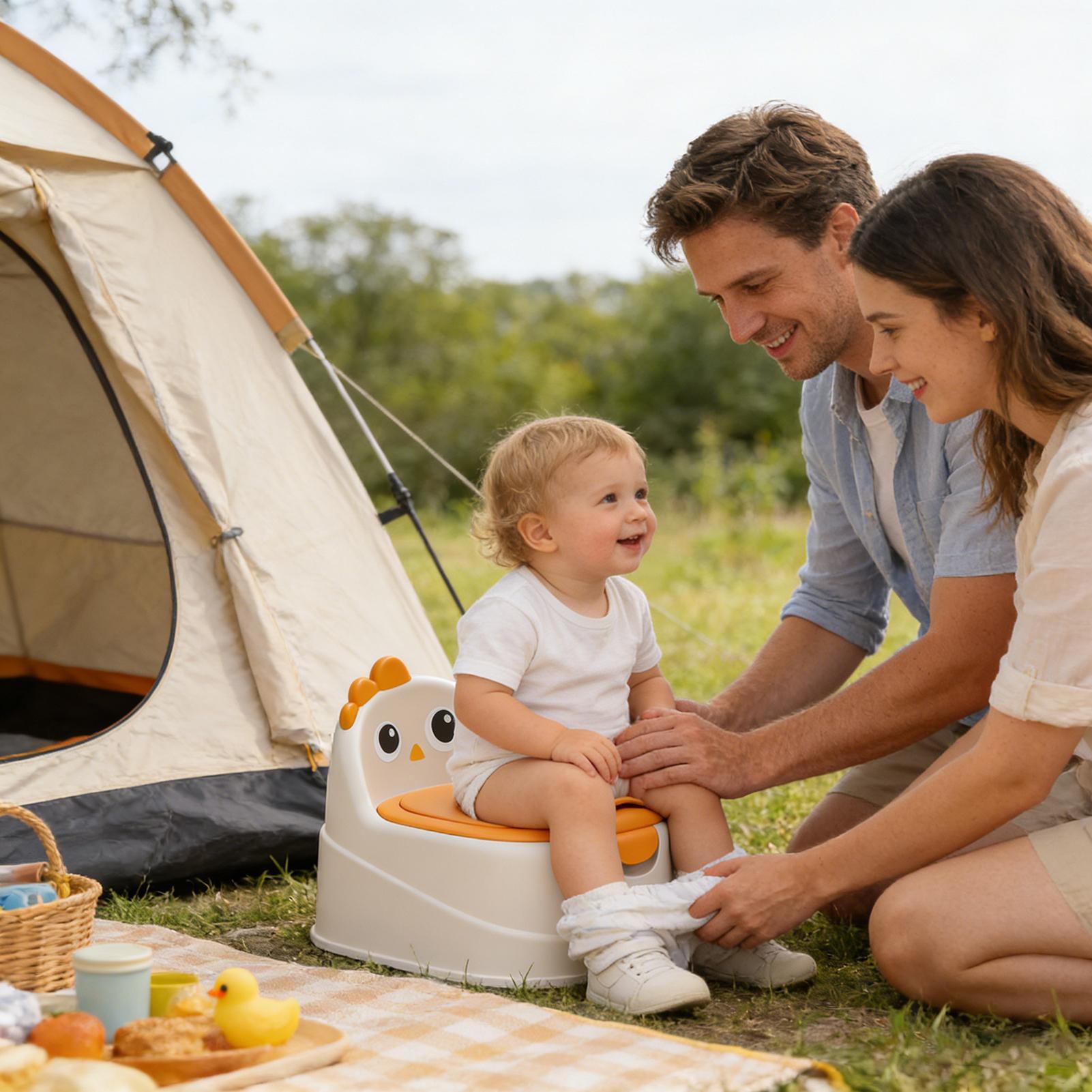 Outdoor Camping Bathroom - Zindelijkheidstrainingstoilet Draagbare stoel Zindelijkheidsstoel voor jongens