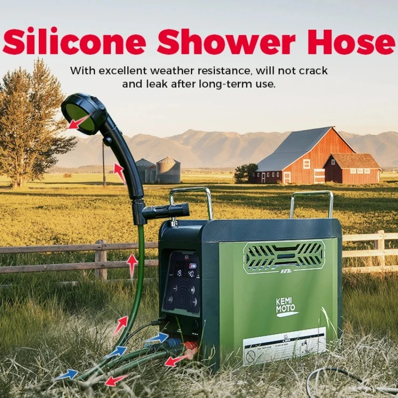Outdoor Camping Showers - KEMIMOTO Waterverwarmer Draagbare douche Butaan met