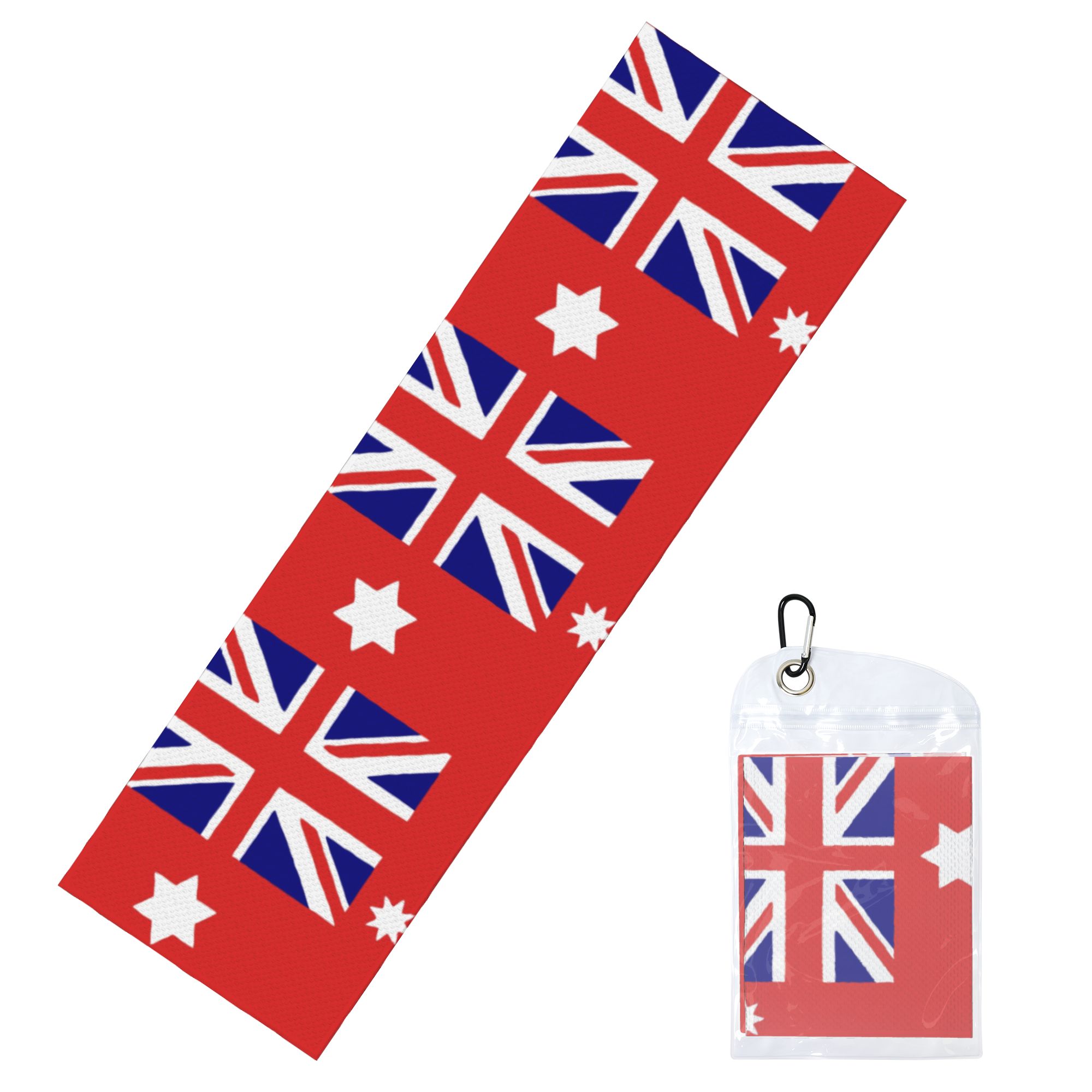 Outdoor Camping Australia - Vlag van Australië Koude oefenhanddoek Yoga