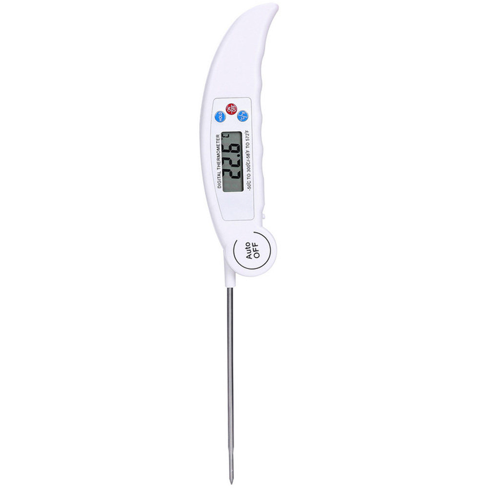 Outdoor Camping Kitchen - Opvouwbare digitale keukenthermometer Bbq-vleesthermometer Voedseltemperatuurmeter voor