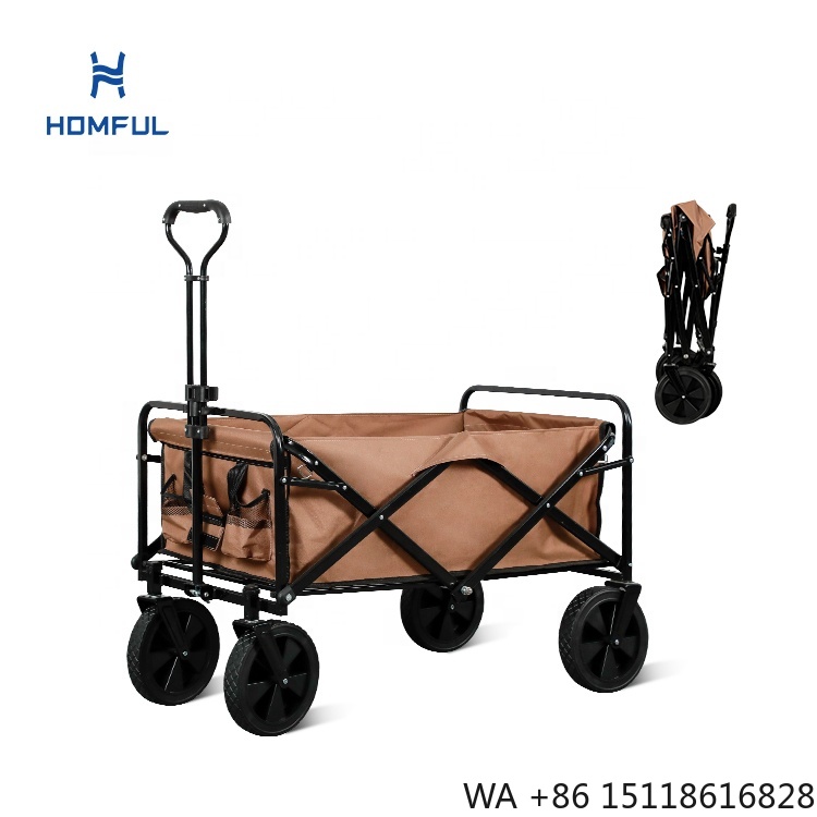 Camp Table Folding - HOMFUL Visserij Bollerwagen Inklapbare Vouwbare Campingkar