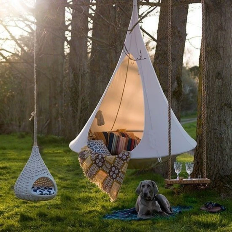 Outdoor Camping Toys - Kinderen Schommel Buiten Tuin Kamp Hangmat