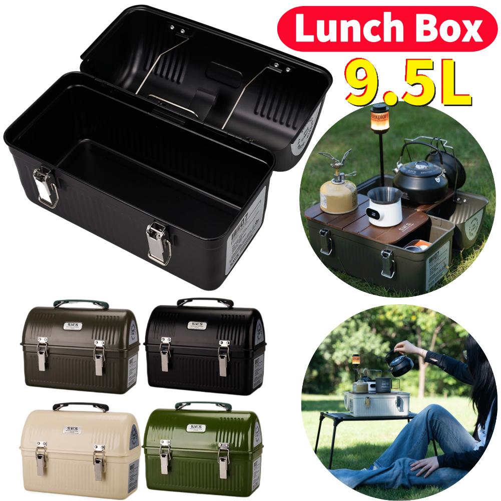 9.5L Vintage Camping Metalen L - Outdoor Camping Store recensie en prijs
