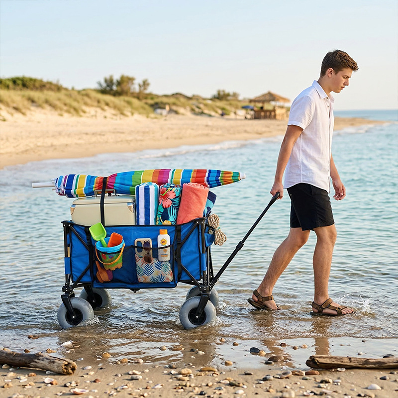 Opvouwbare metalen strandwagen - Camp Table Folding recensie en prijs
