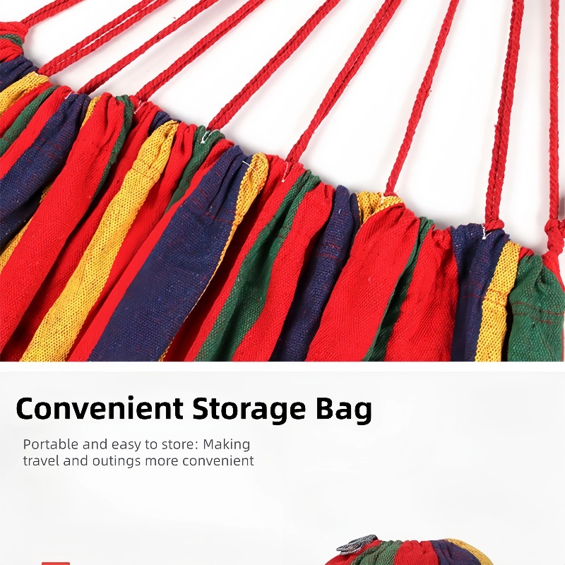 Dikke canvas hangmat voor buit - Outdoor Camping Store recensie en prijs