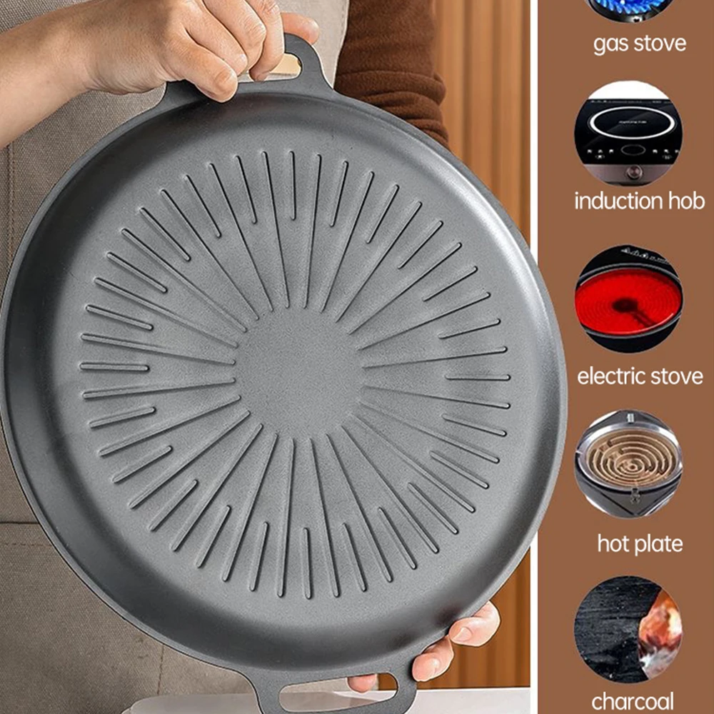 34CM Outdoor BBQ Grill Pan Non - Outdoor Camping Kitchen recensie en prijs