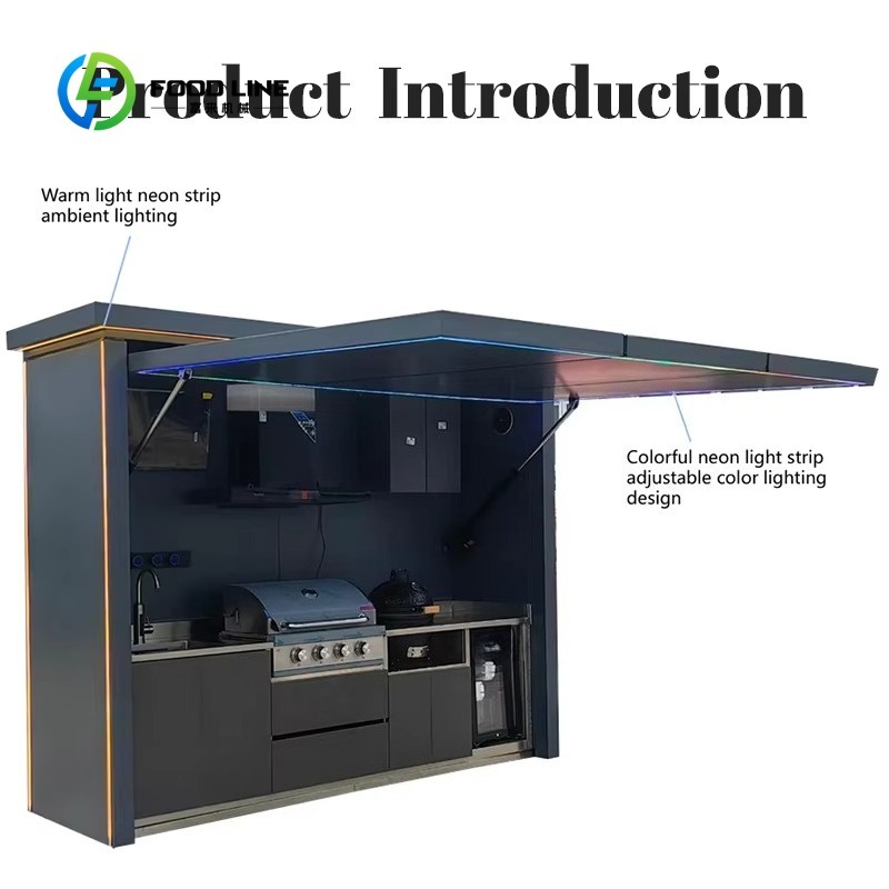 Opvouwbare mobiele buitenkeuke - Outdoor Camping Kitchen recensie en prijs