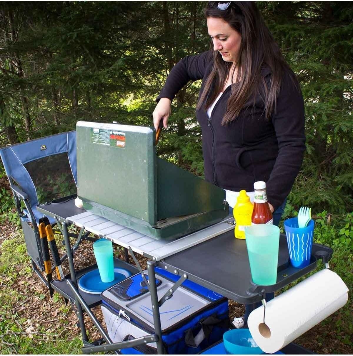 Slanke opvouwbare draagbare ca - Outdoor Camping Kitchen recensie en prijs