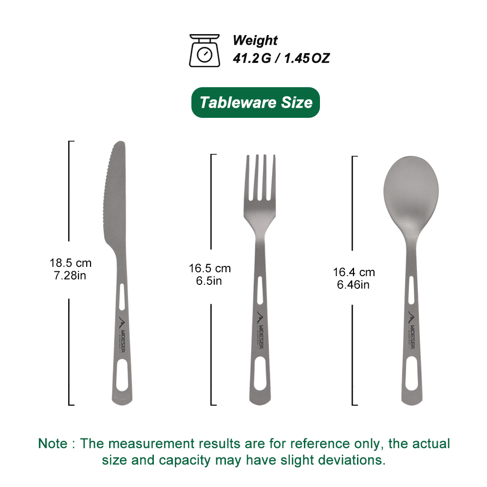 Widesea Camping Kookset Spork  - Outdoor Camping Uk recensie en prijs