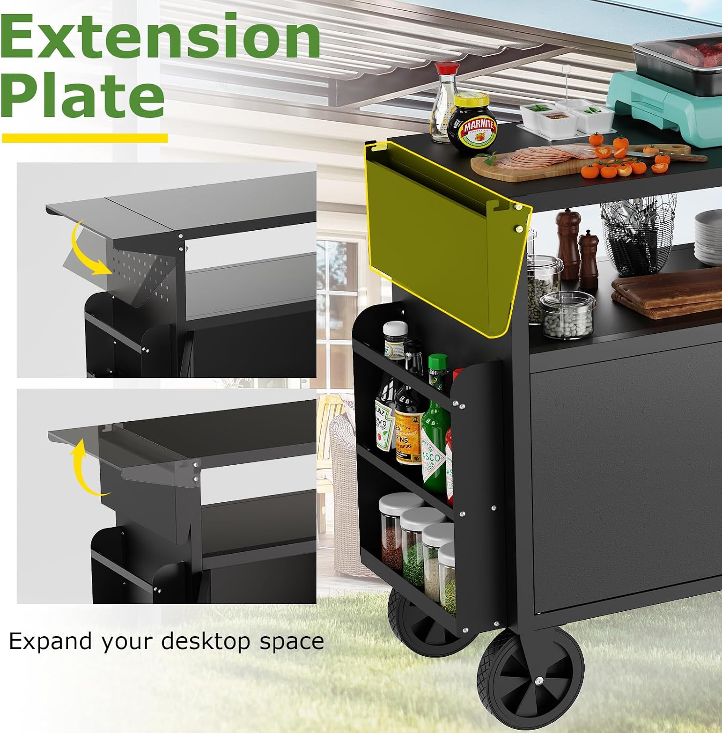 Buitenkeuken op wielen met opb - Outdoor Camping Kitchen recensie en prijs