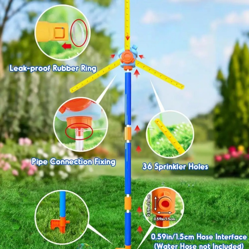 Sprinkler Waterwiel Buitenspee - Outdoor Camping Toys recensie en prijs