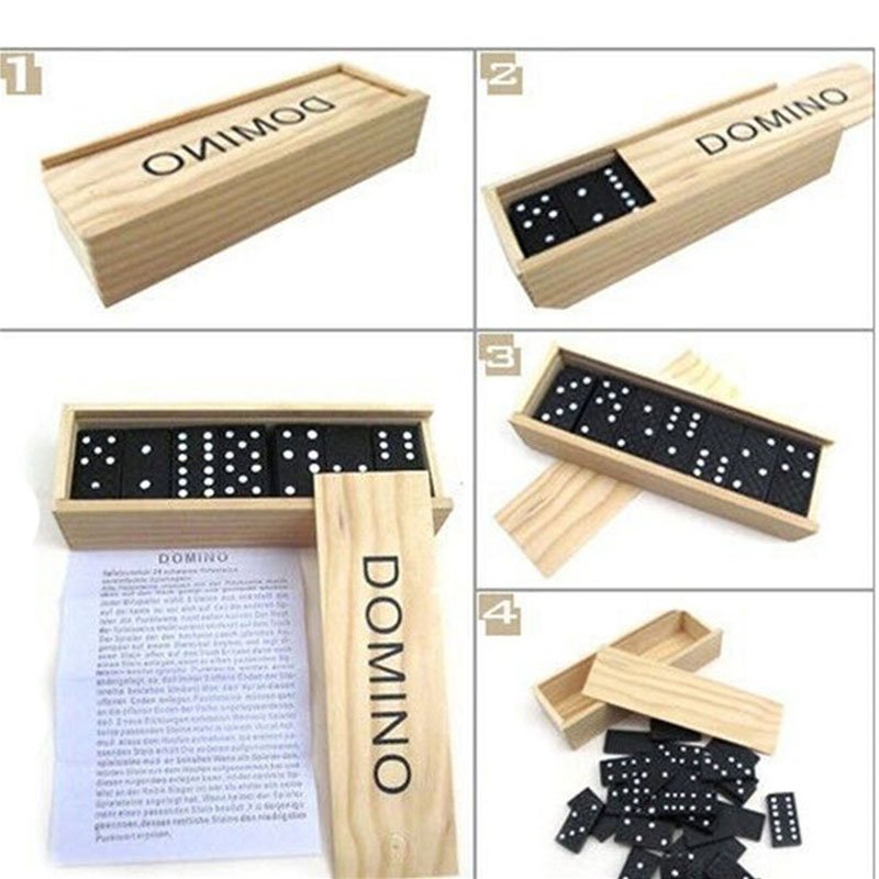 28 stks/set Houten Domino Bord - Outdoor Camping Toys recensie en prijs