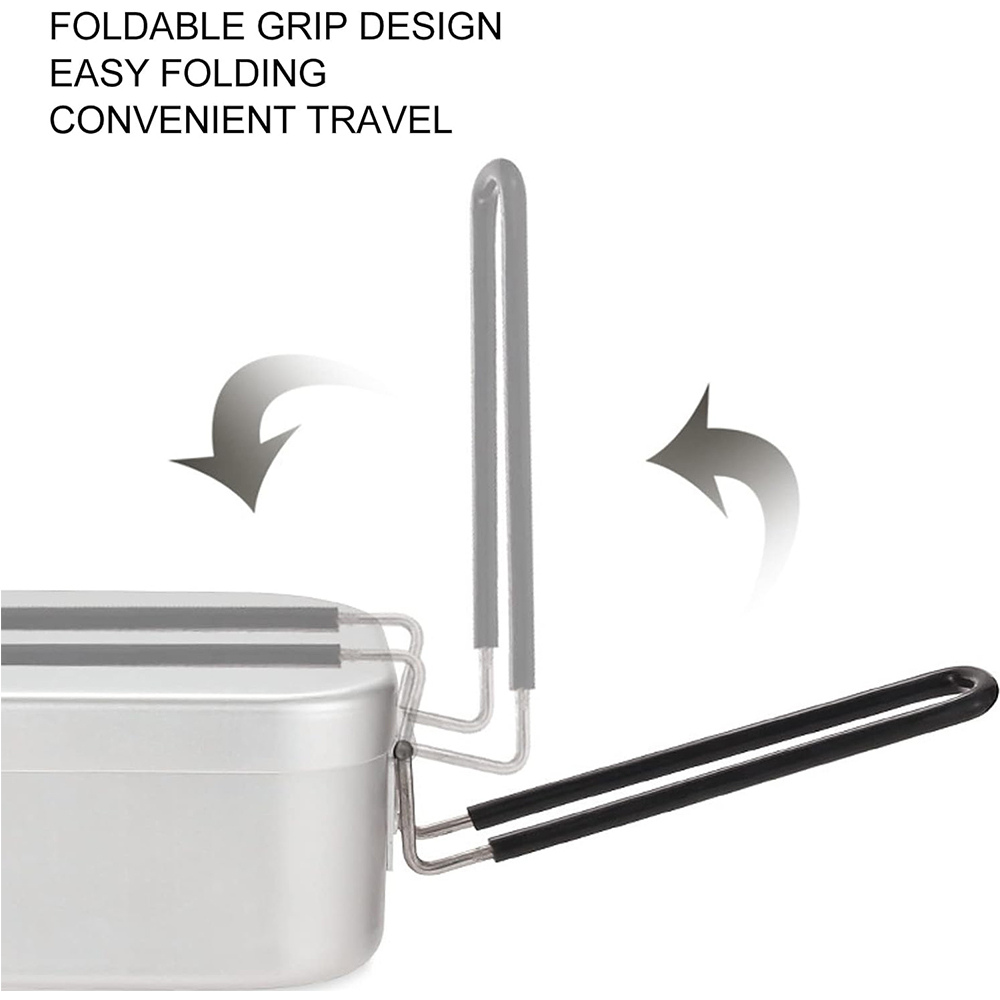 800ML Aluminium Lunchboxen Out - Outdoor Camping Uk recensie en prijs