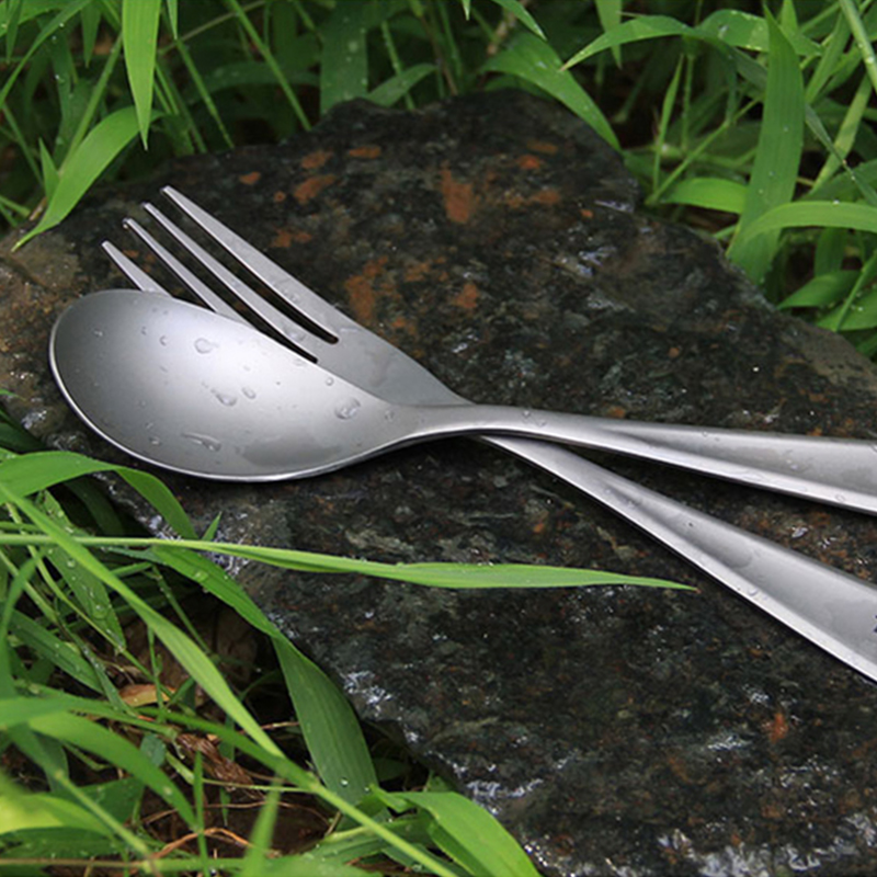 Tiartisan Titanium Vork Lepel  - Outdoor Camping Dining Set recensie en prijs