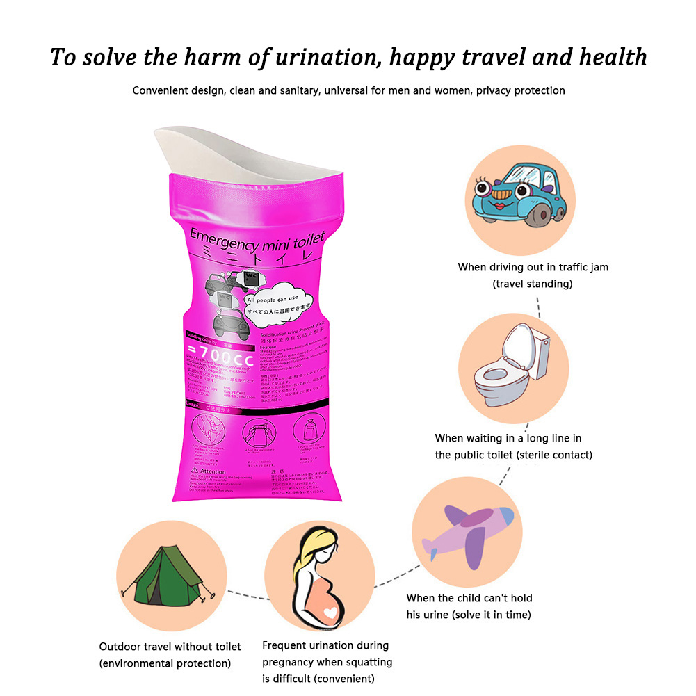 700ml urinoir-toilettas Unisex - Outdoor Camping Bathroom recensie en prijs