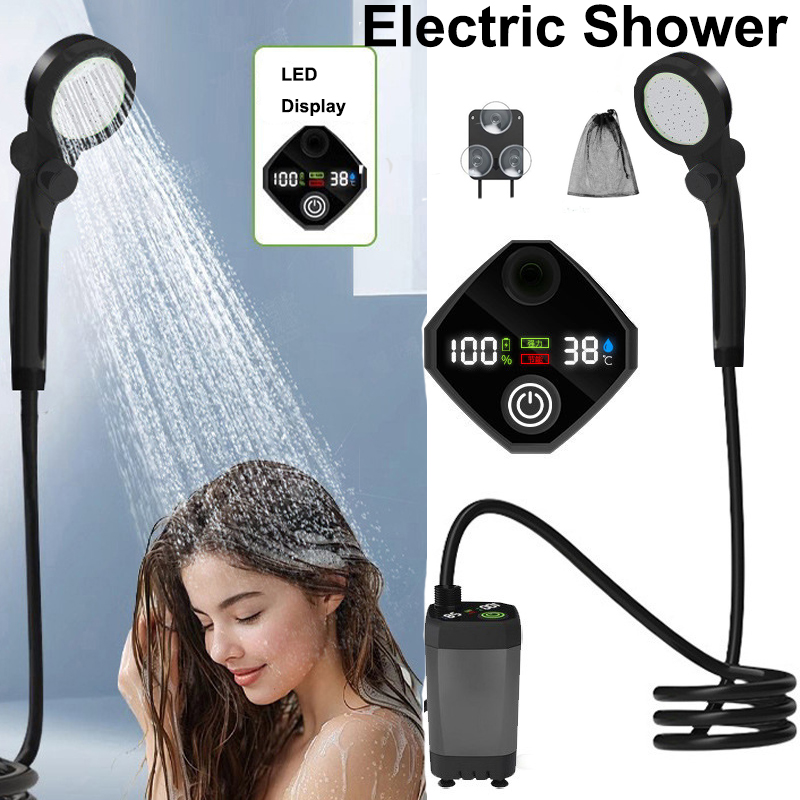 Draagbare elektrische douchese - Outdoor Camping Showers recensie en prijs