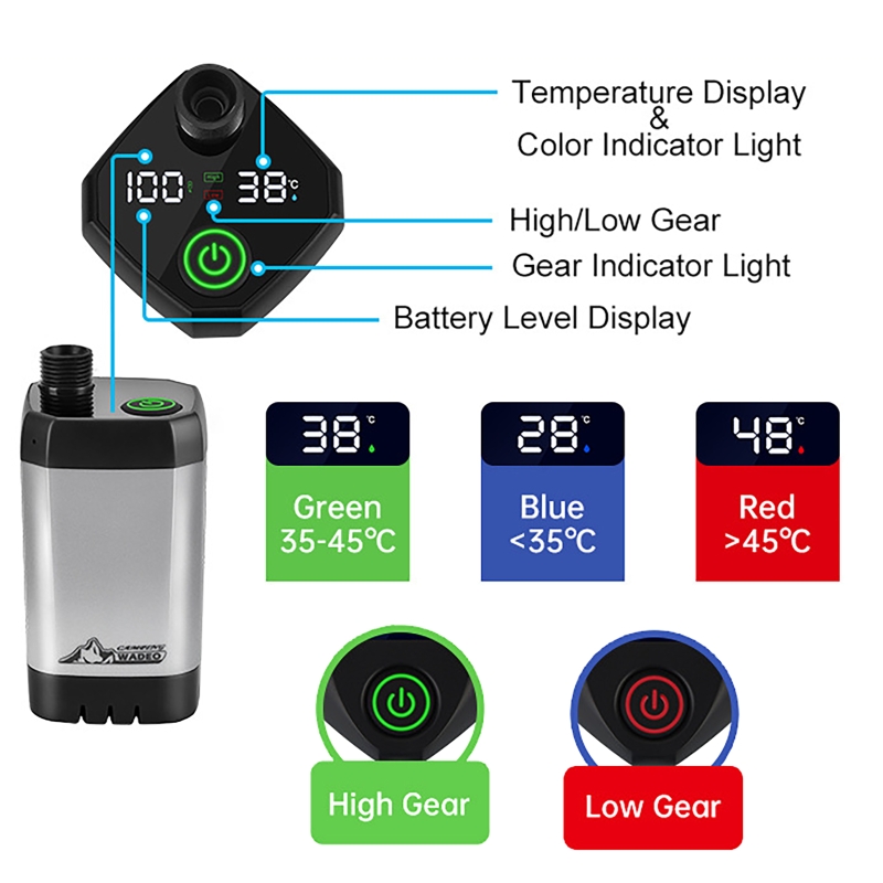 Draagbare elektrische douchese - Outdoor Camping Showers recensie en prijs