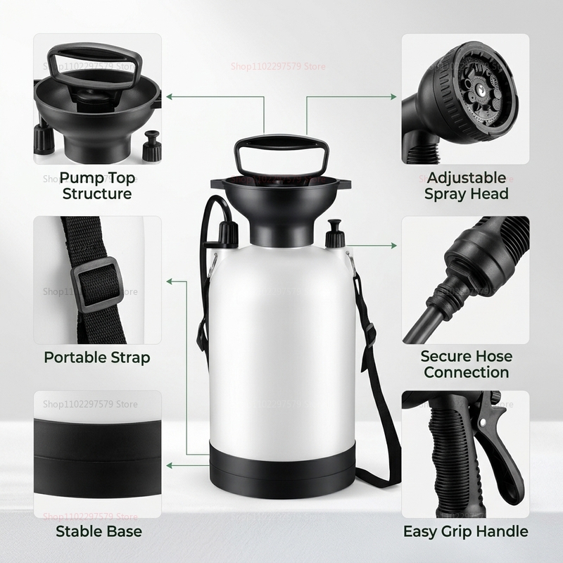 Draagbare Campingdouche 5L Han - Outdoor Camping Showers recensie en prijs