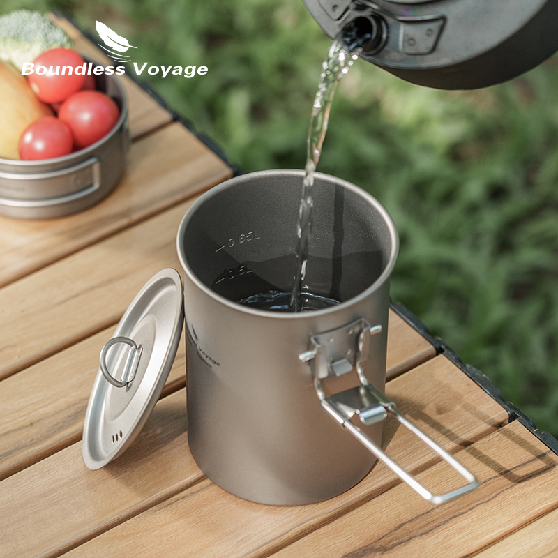 Boundless Voyage 900ml Titaniu - Outdoor Camping Dining Set recensie en prijs