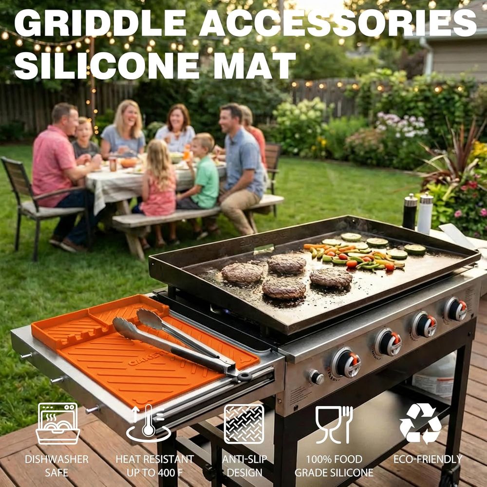 Siliconen grillmatten of acces - Outdoor Camping Kitchen recensie en prijs