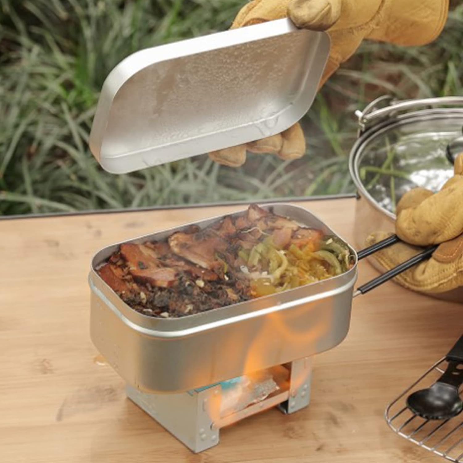 Opvouwbare Bento Box-handgreep - Outdoor Camping Uk recensie en prijs