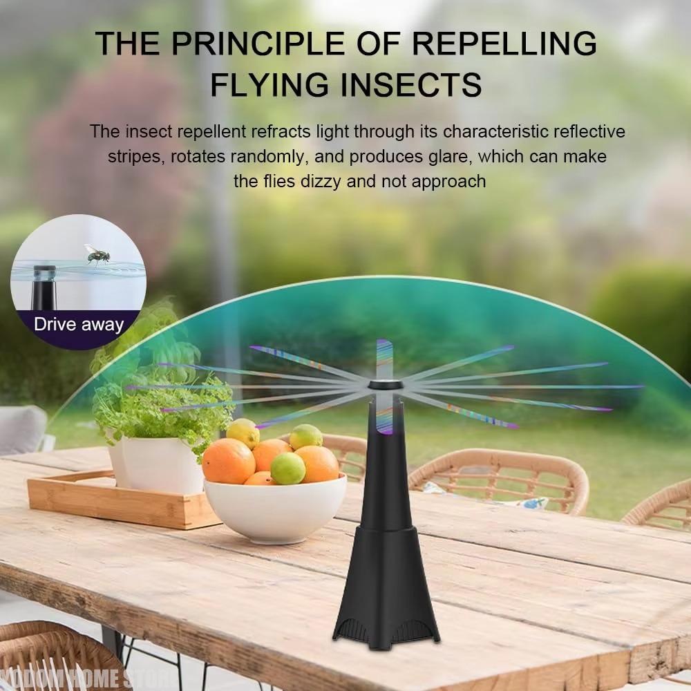 Vliegenafwerende ventilator vo - Camp Table Folding recensie en prijs