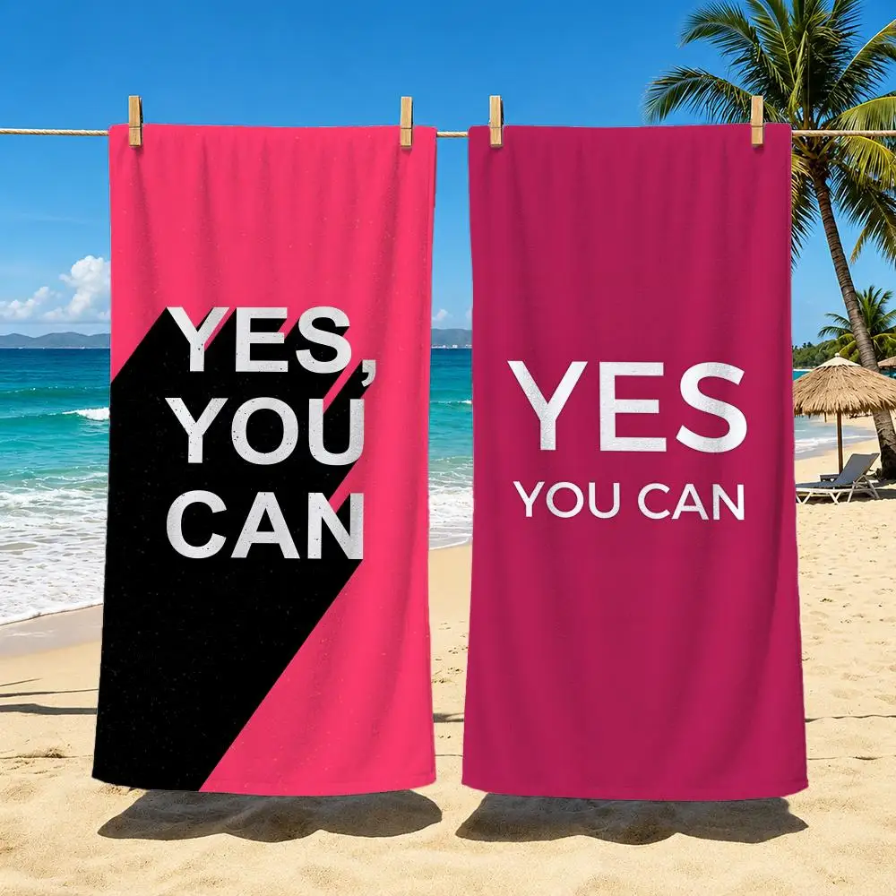 Quote Y-Yes You Can Towel Hand - Outdoor Camping Quotes recensie en prijs