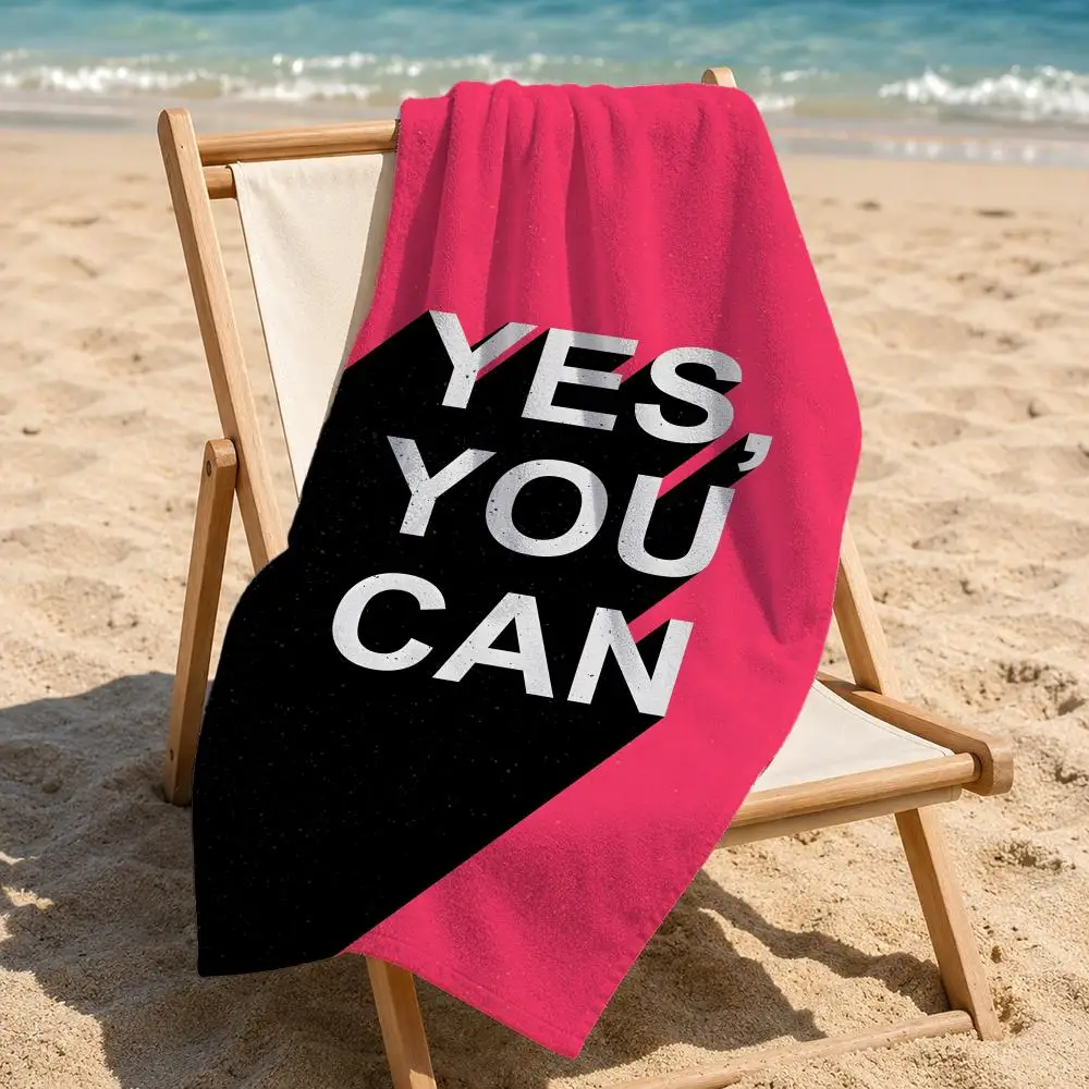 Quote Y-Yes You Can Towel Hand - Outdoor Camping Quotes recensie en prijs