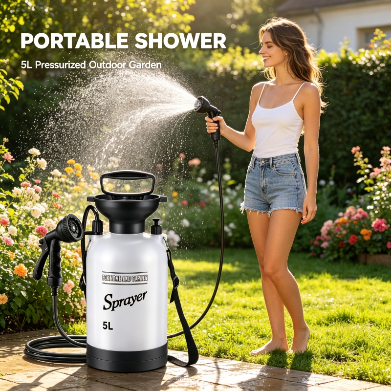 5L Draagbare Campingdouche Han - Outdoor Camping Bathroom recensie en prijs
