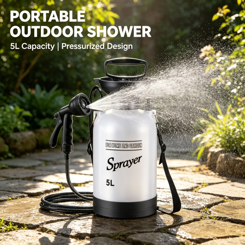 5L Draagbare Campingdouche Han - Outdoor Camping Bathroom recensie en prijs