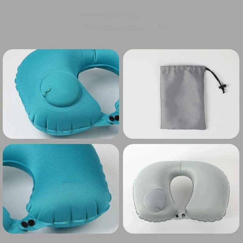 Opblaasbaar, draagbaar nekkuss - Outdoor Camping Store recensie en prijs